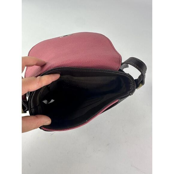 Chala Butterfly Half Moon Crossbody Purse Pink Chala Halfmoon Crossbody - Picture 10 of 12